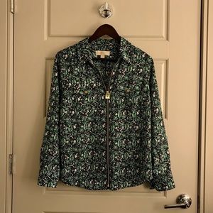 Michael Kors Zip-front blouse